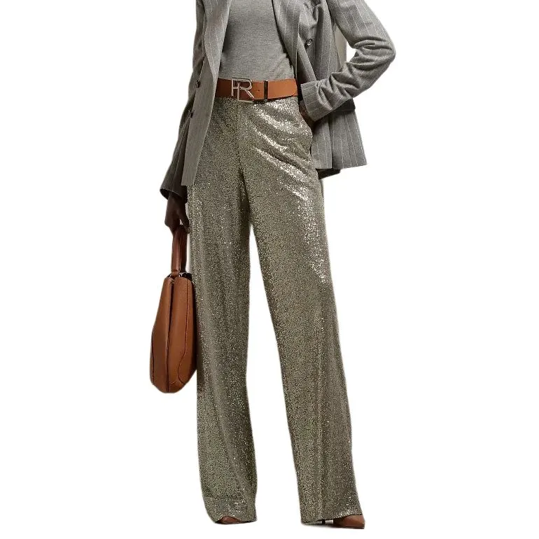 Polo Ralph Lauren Welles Sequin embellished Trousers-1
