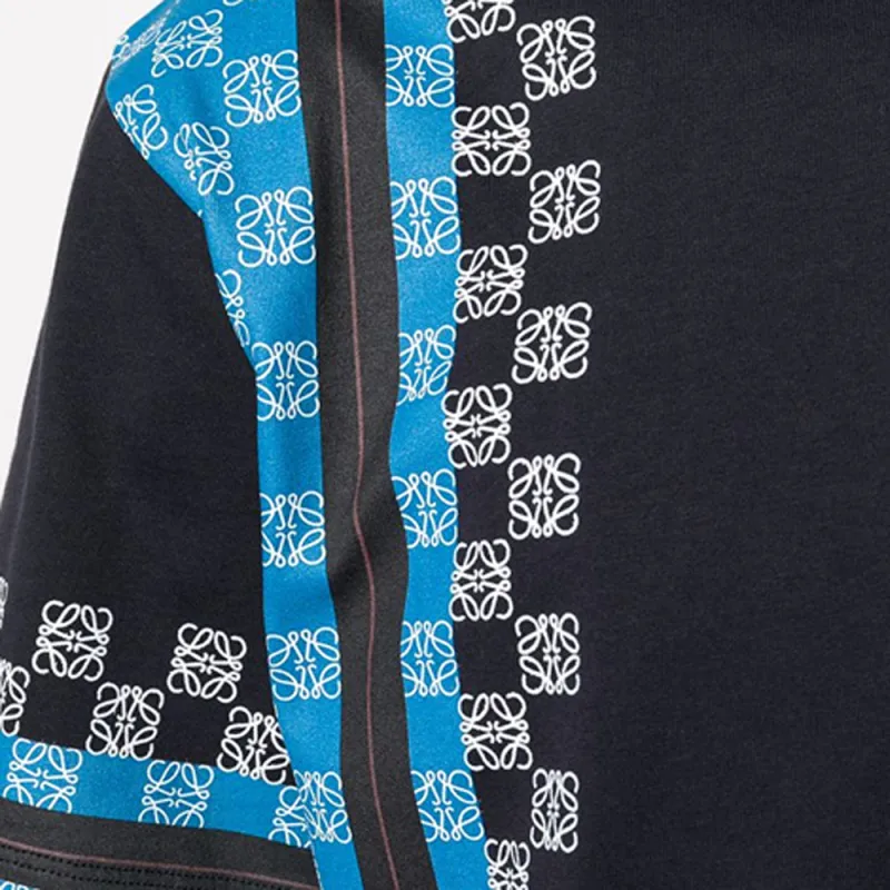 LOEWE T-Shirts Men Blue-4
