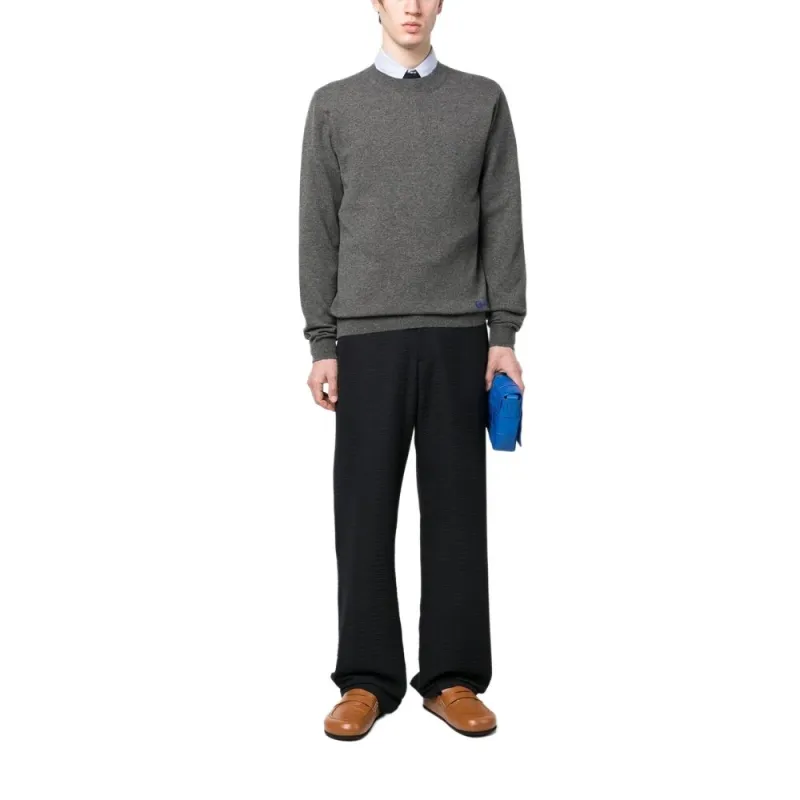 GUCCI Horsebit Knitted Crewneck Jumper-1
