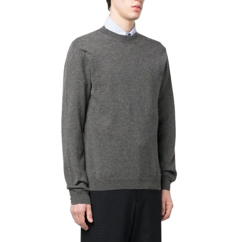 GUCCI Horsebit Knitted Crewneck Jumper-3