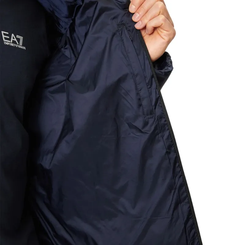 EMPORIO ARMANI EA7 Down Jacket Men's Marine Blue-5