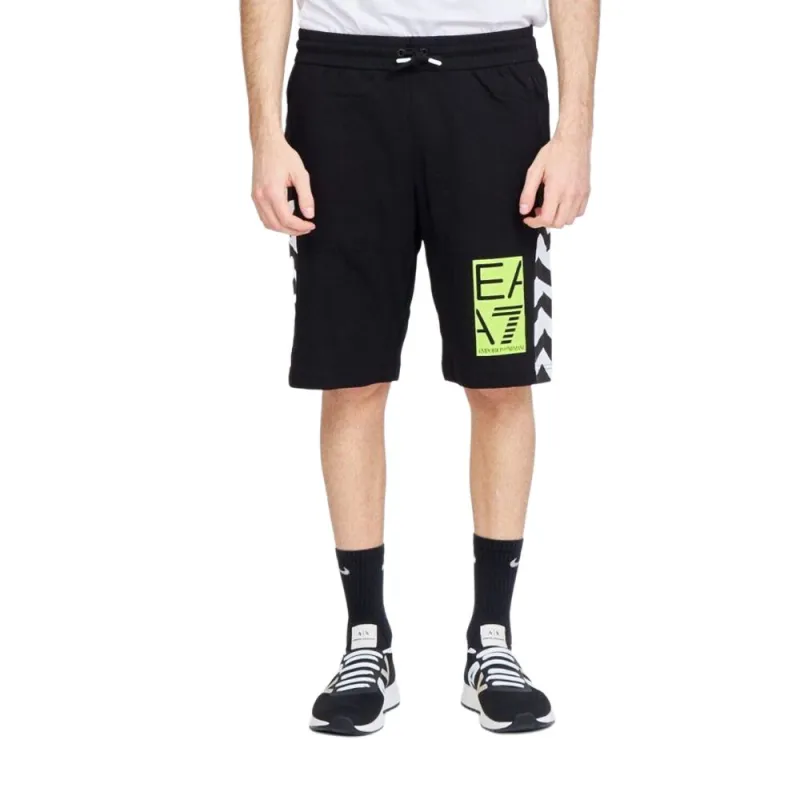 EMPORIO ARMANI EA7 SS23 Casual Shorts Men's Black-3