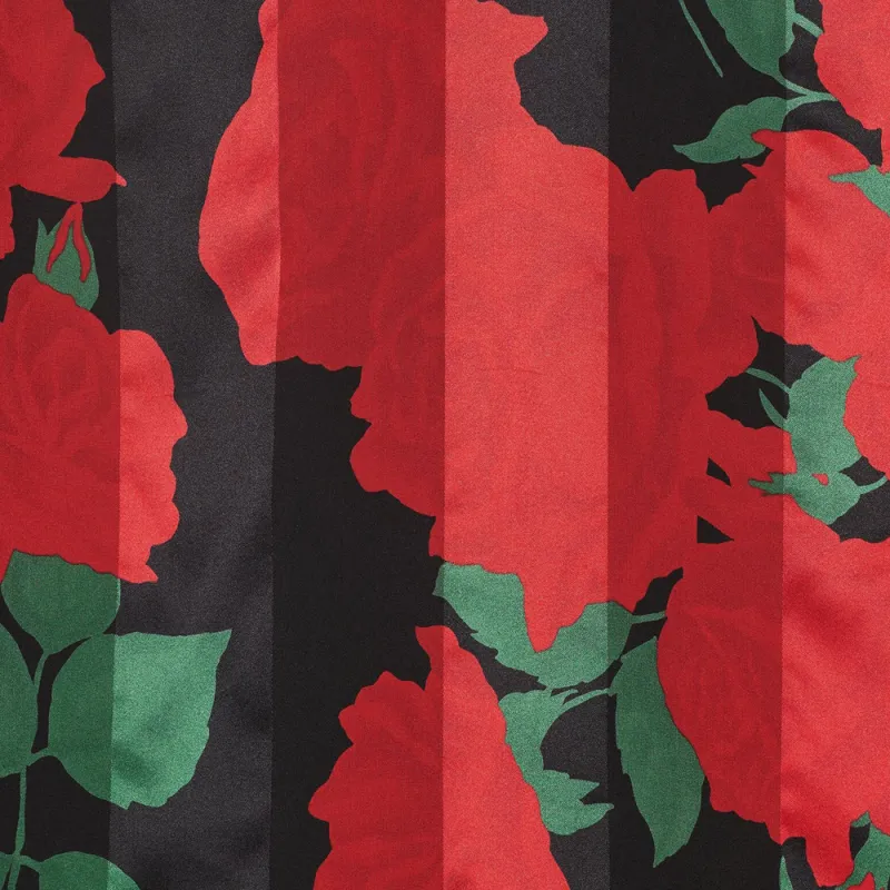 SAINT LAURENT Floral Printed Sleeveless Dress-4
