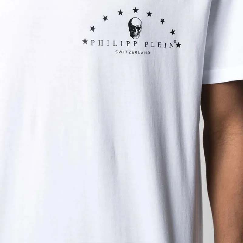 PHILIPP PLEIN T Shirts Men White-4