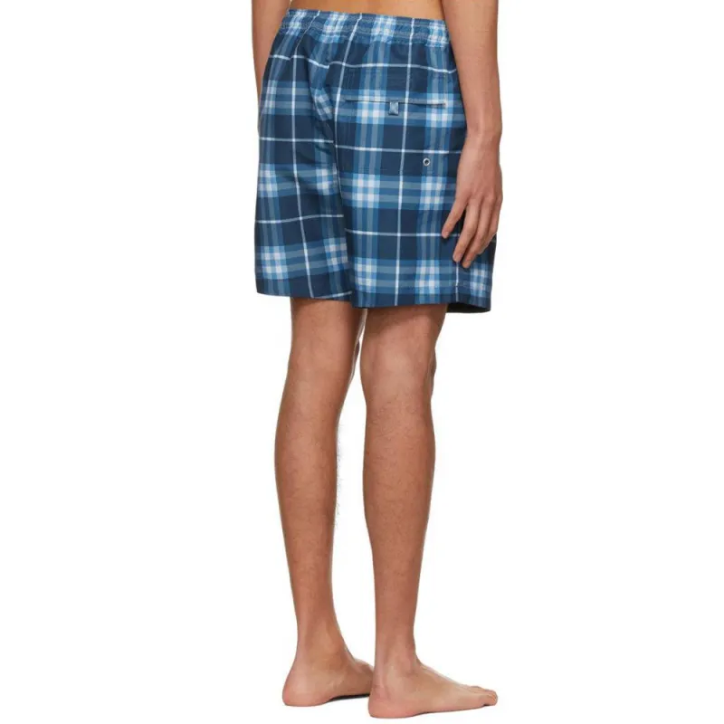 Burberry Casual Shorts Men Blue-1