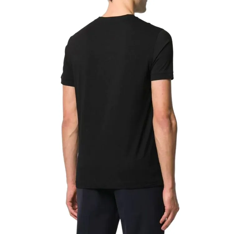 GIORGIO ARMANI Logo Printed Crewneck T Shirt-2