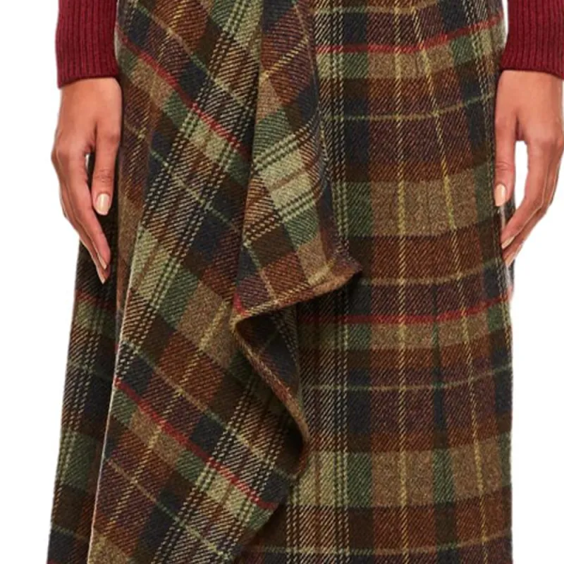 Polo Ralph Lauren Casual Long Skirts Women's Green-4