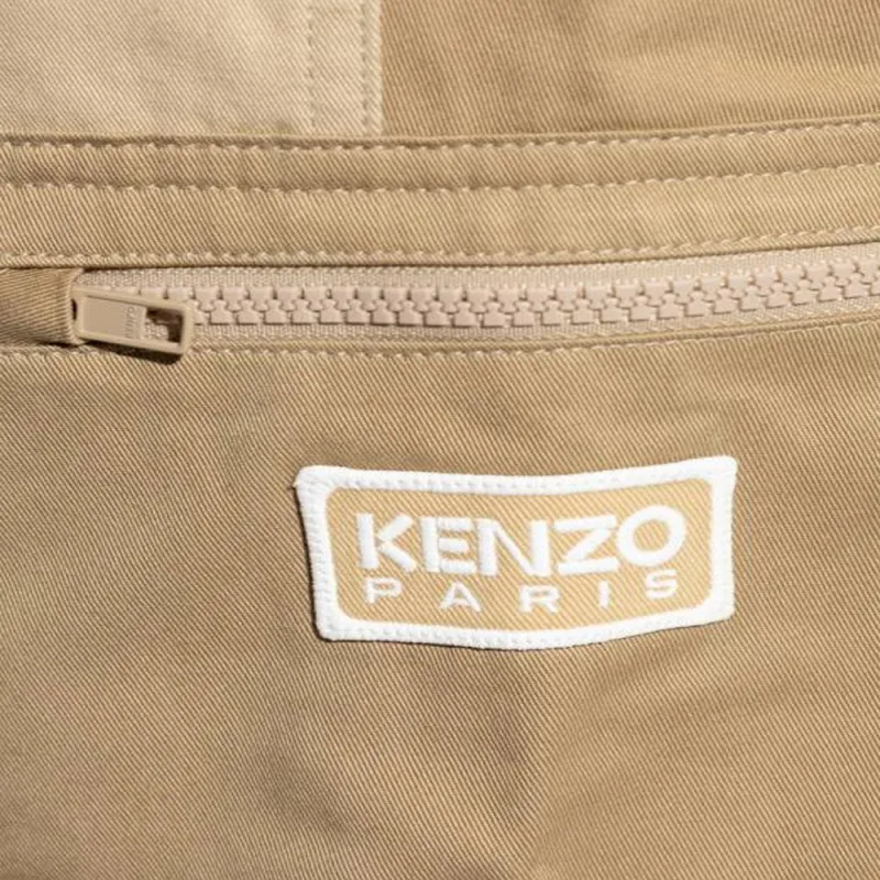KENZO Straight Leg Cargo Slim Trousers-5