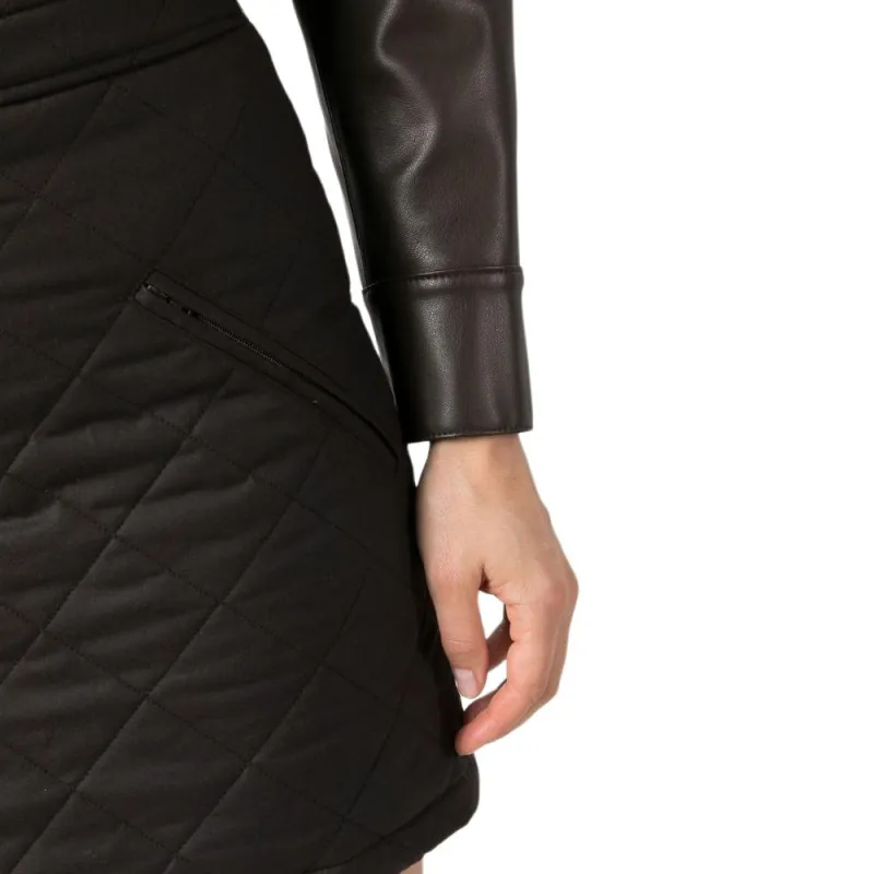 Burberry High waist Quilted Skirt-4