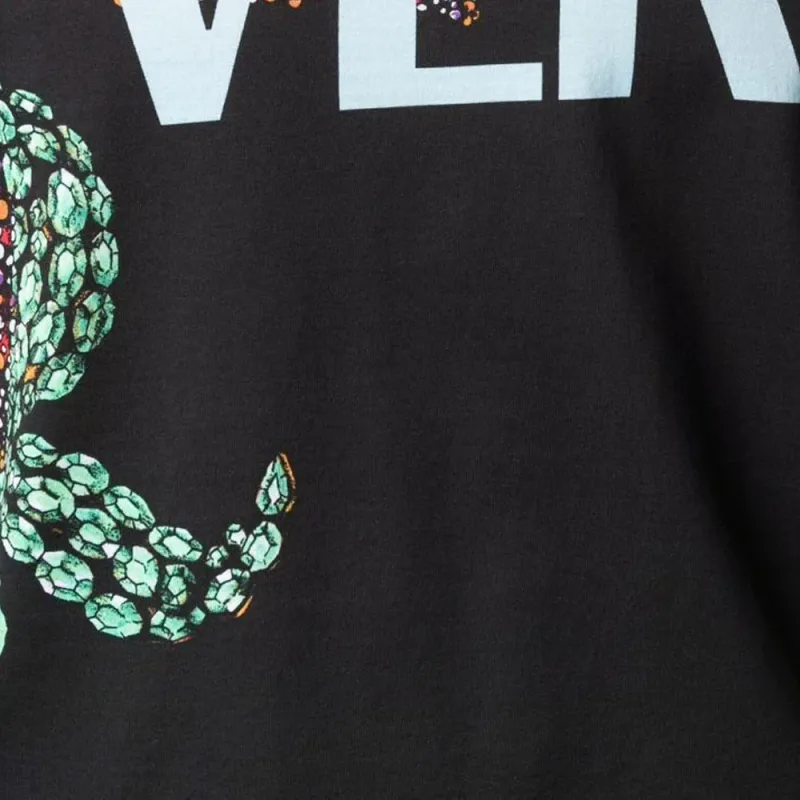 VERSACE T Shirts Men Black-5