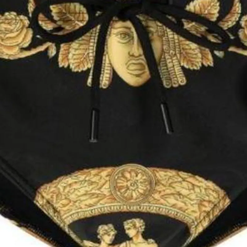 VERSACE Swimming Shorts Men's Black-5