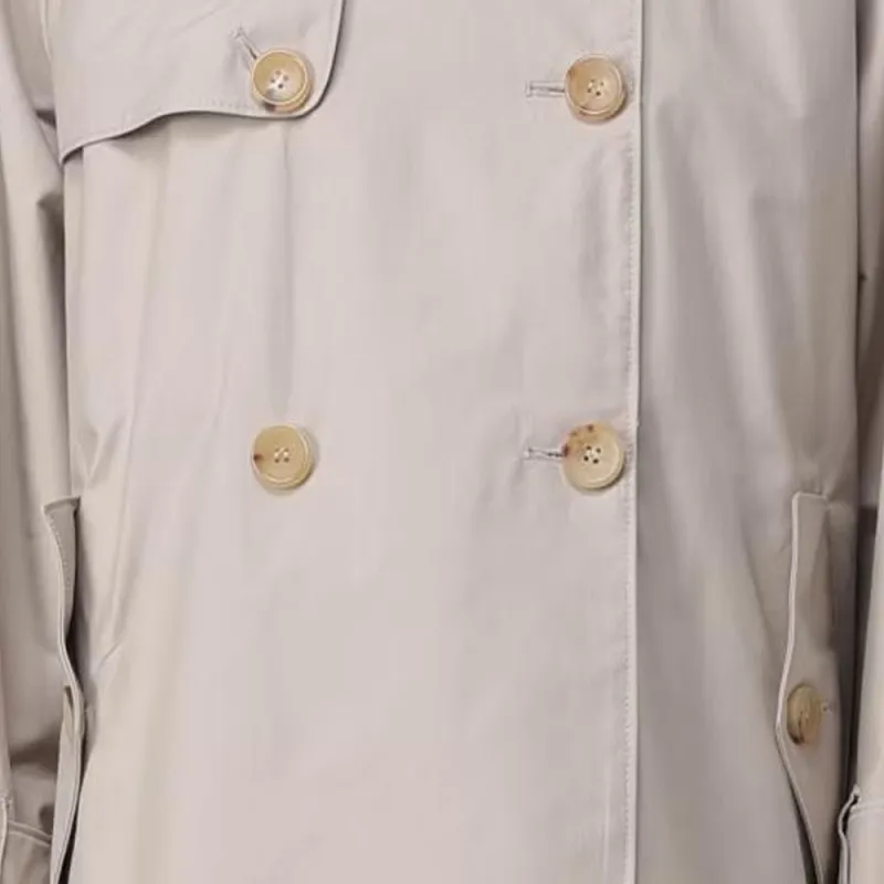 MaxMara Double Breasted Trench Coat-2