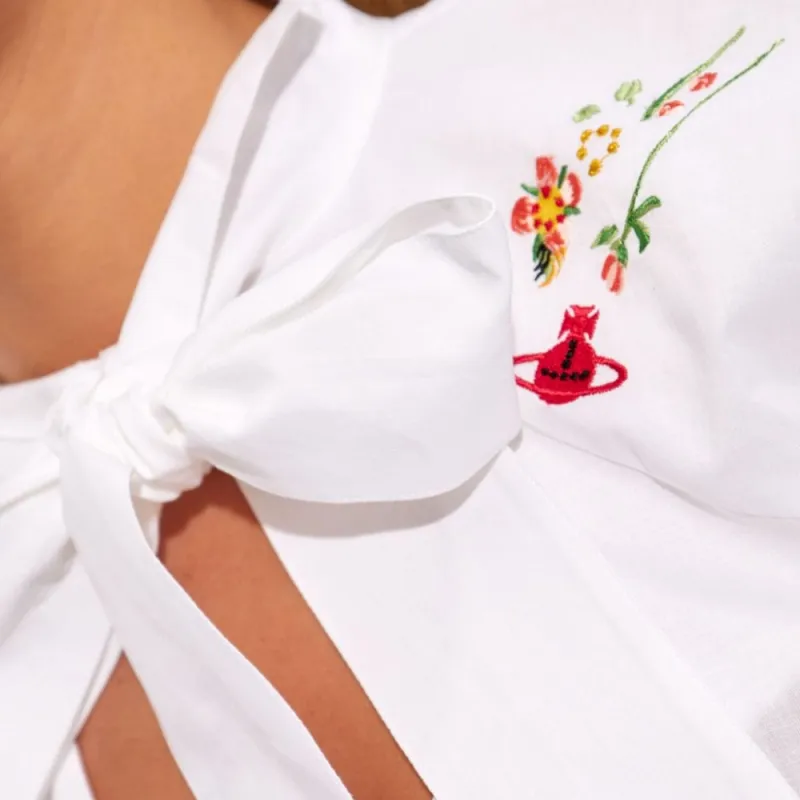 Vivienne Westwood Knot Detailed Belted Dress-6