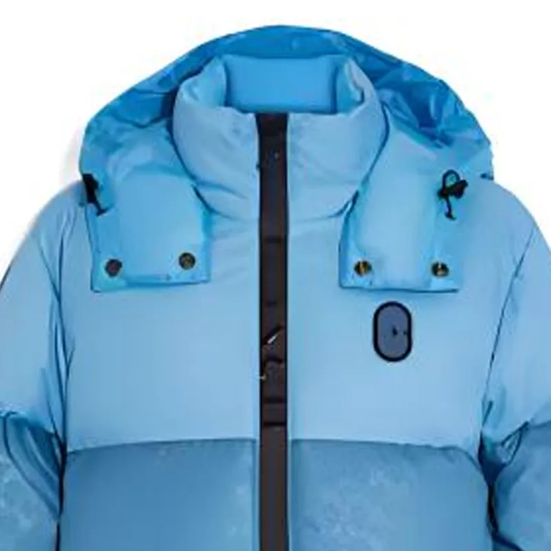 COACH FW22 Down Jacket Men's Multicolor Blue-3