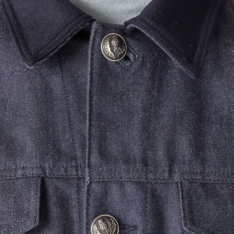 Loro Piana Denim Jacket Women's Blue-5