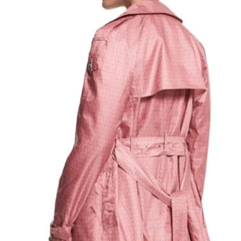 MICHAEL KORS Trench Coats Women's Pink - Cheap Rcj Jordan Outlet