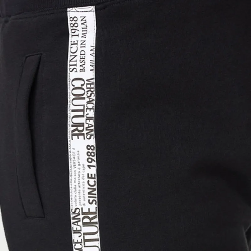 VERSACE JEANS COUTURE Sports Pants Men's Black-4