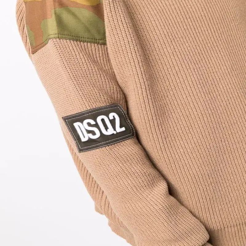 DSQUARED 2 Cashmere Sweaters Men Brown-4