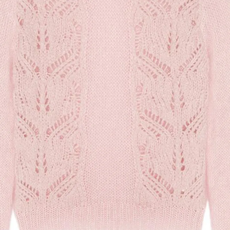 SAINT LAURENT Cashmere Sweaters Men Pink-3