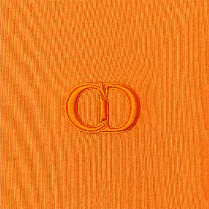DIOR Quarterly New Products T Shirts Men Orange-5
