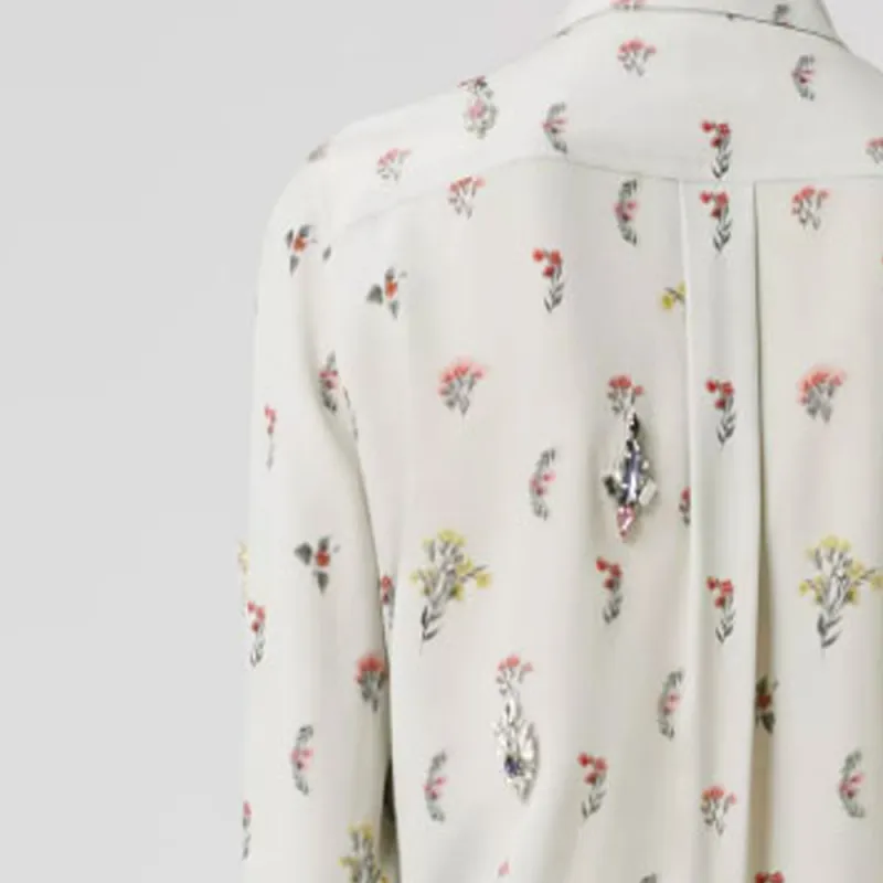 Burberry Shirts Women's Ecru-2