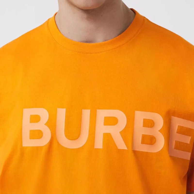 Burberry T-Shirts Men Deep Orange-5