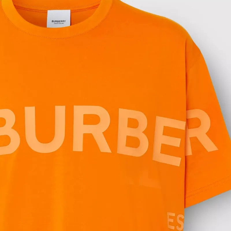 Burberry T-Shirts Men Deep Orange-4