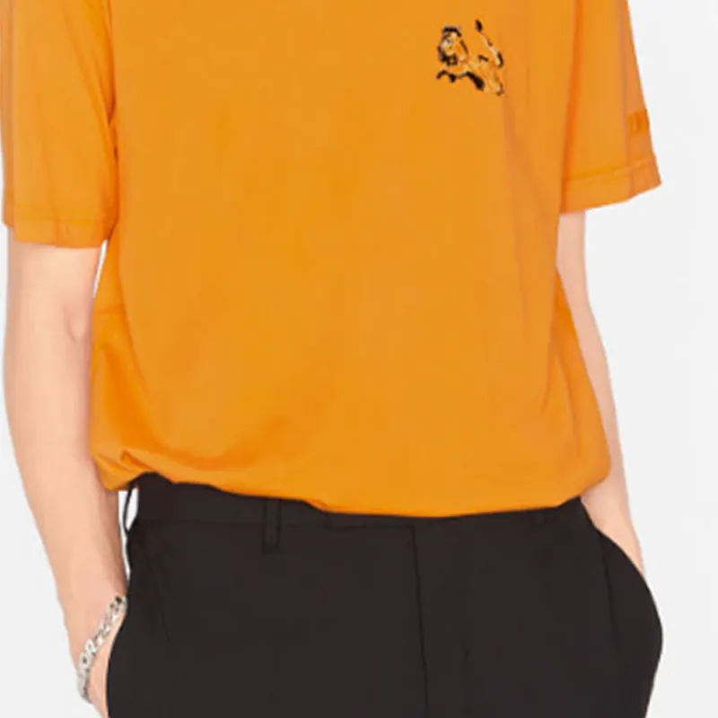 DIOR Quarterly New Products T-Shirts Men Yellow-5