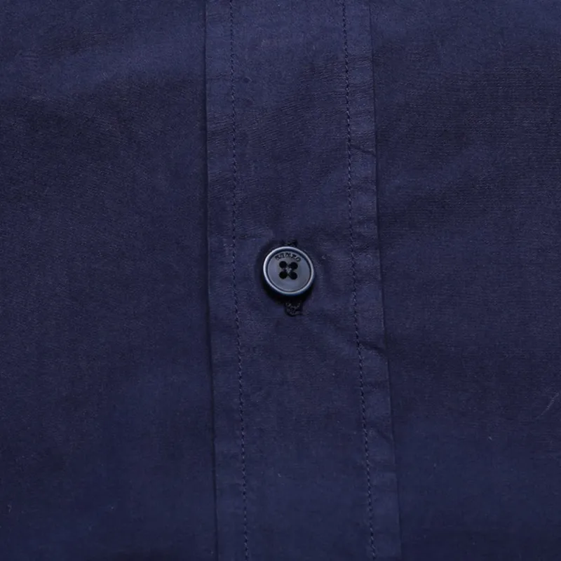 KENZO Classic Tiger Head Shirts Men Navy-6