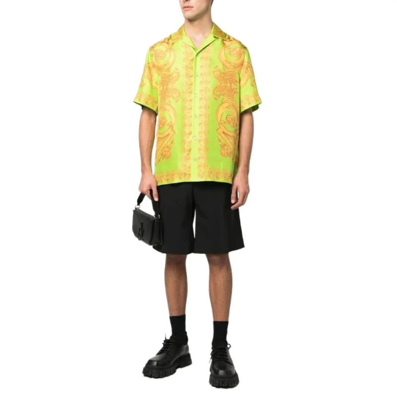 VERSACE Barocco 660 Silk Shirt-1