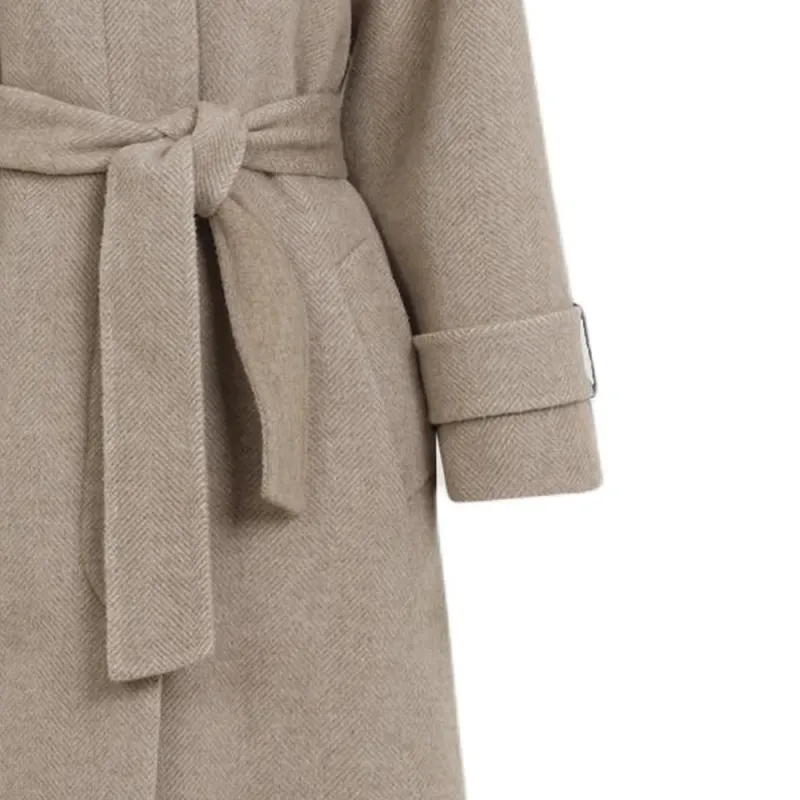 Brunello Cucinelli Herringbone Coat-5