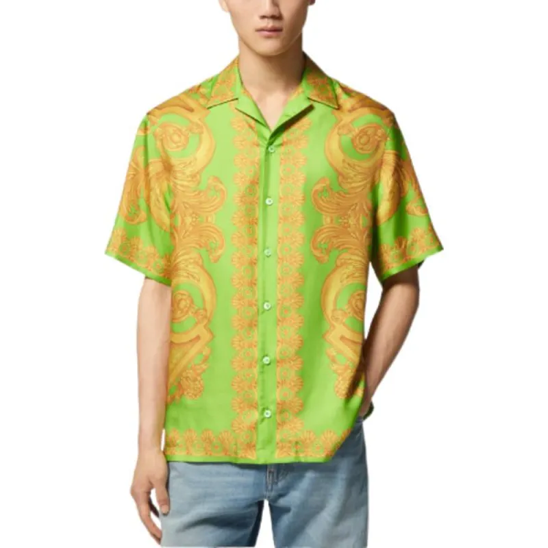 VERSACE Barocco 660 Silk Shirt-2