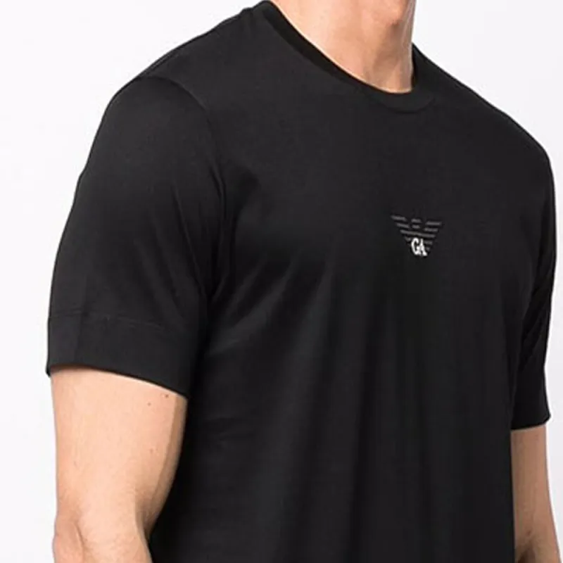 EMPORIO ARMANI T Shirts Men Black-4