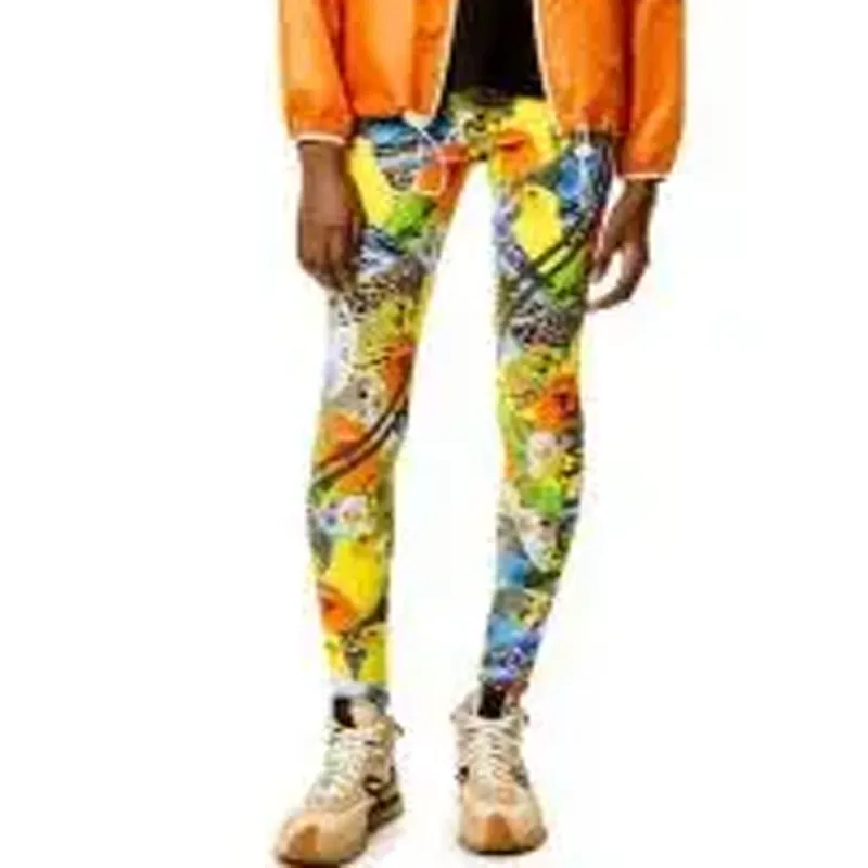 LOEWE High Waist Bird Printed Leggings-4