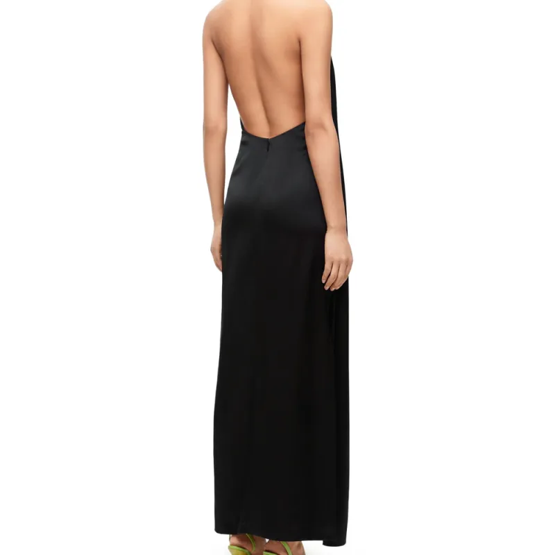 LOEWE Scarf Dress 'Black'-5