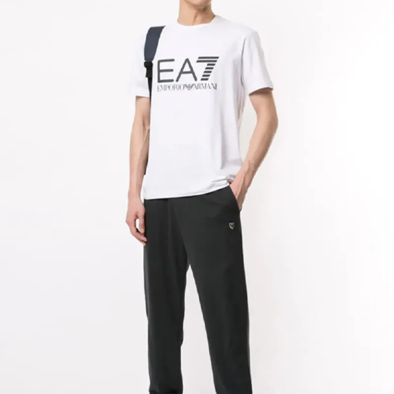 EMPORIO ARMANI Knitted Sweatpants Men Black-4