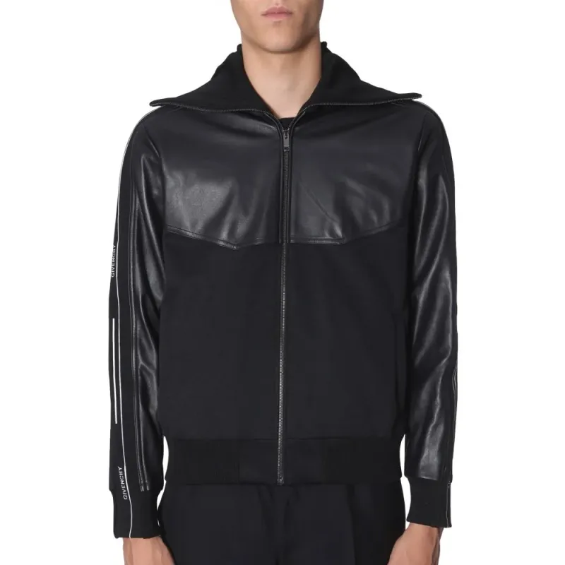 Givenchy Logo Tape Panelled Jacket-5