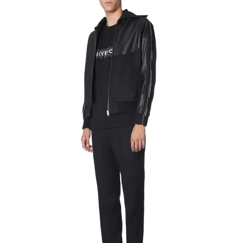 Givenchy Logo Tape Panelled Jacket-4