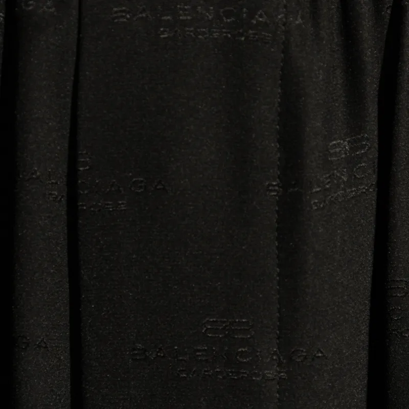 Balenciaga Logo Detailed Pleated Trousers-5