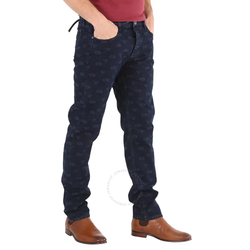 EMPORIO ARMANI Jeans Men Blue-4