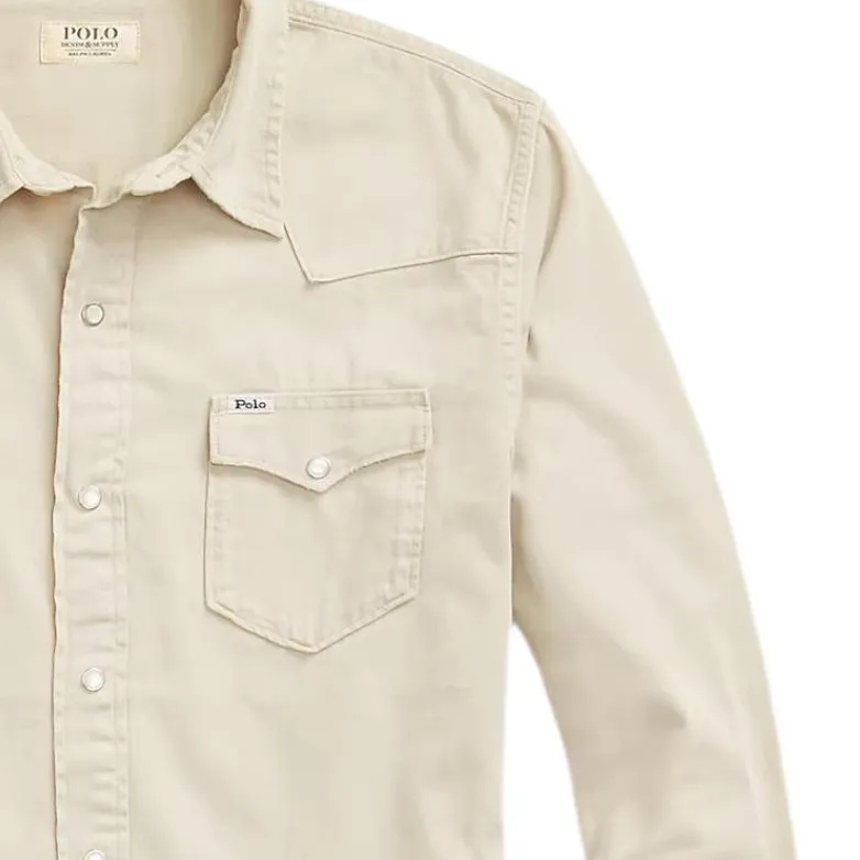 Polo Ralph Lauren FW23 Shirt Men's Khaki-5