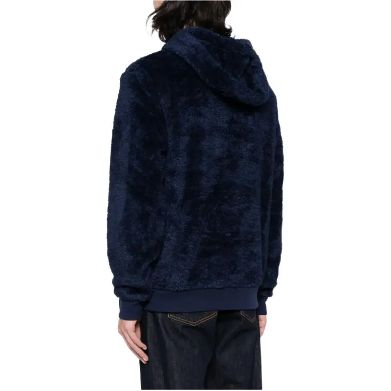Polo Ralph Lauren Logo-appliqué Faux Fur Hoodie-3