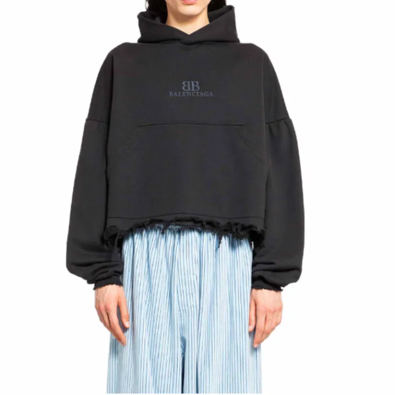 Balenciaga Logo Printed Hoodie-3