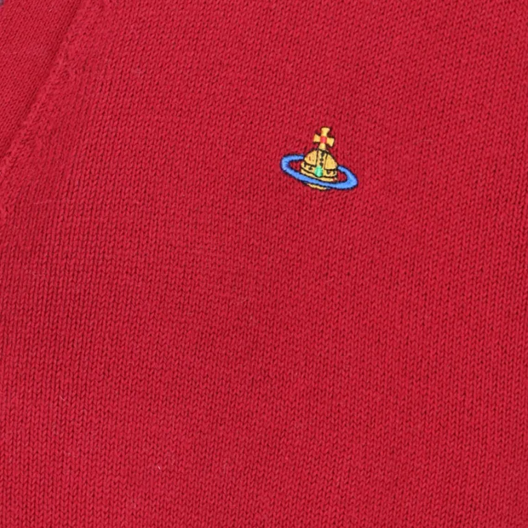 Vivienne Westwood Orb Embroidered Knit Cardigan-2