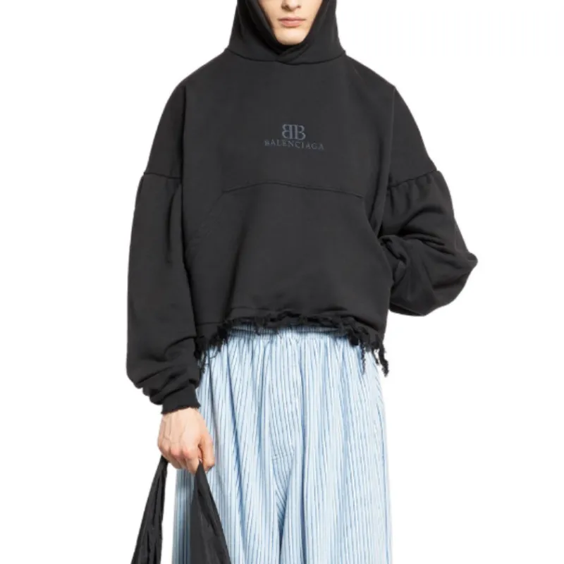 Balenciaga Logo Printed Hoodie-2