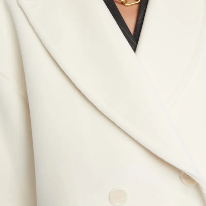 MaxMara Coats Women's White-3