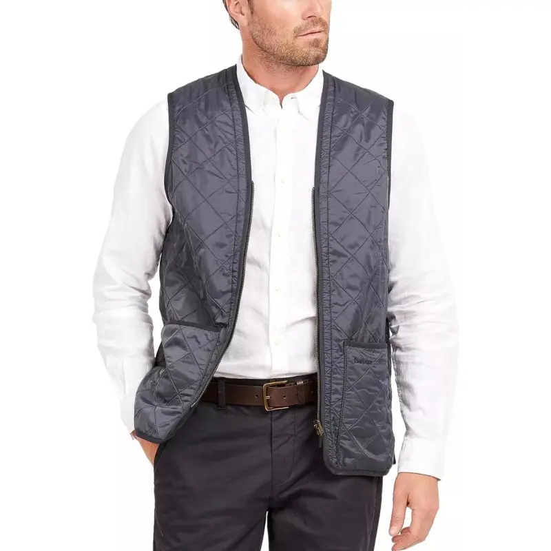 BARBOUR Reversible Quilted Zipped Gilet-1