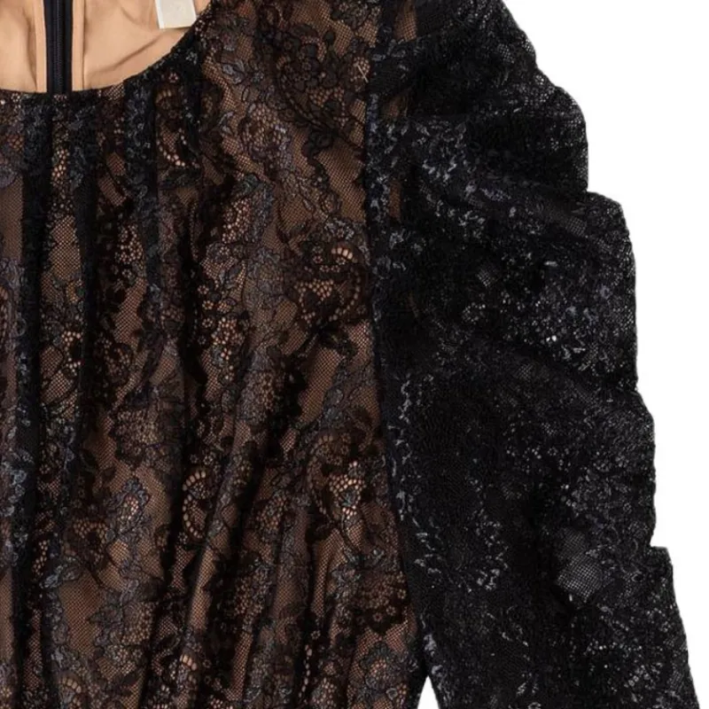 MICHAEL KORS Long Sleeved Dresses Women's Black-3