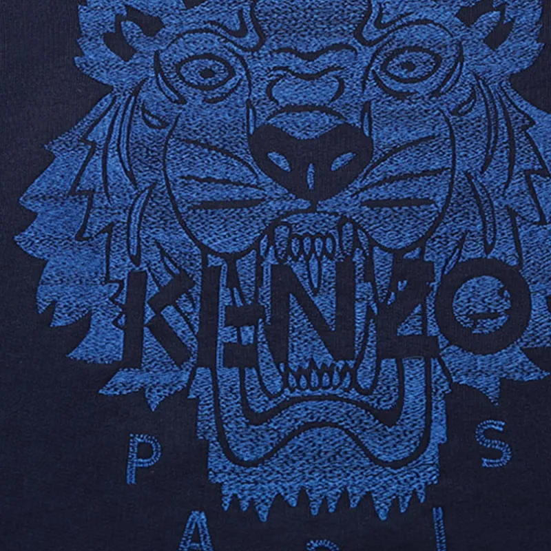 KENZO Sweatshirts Men Navy-5