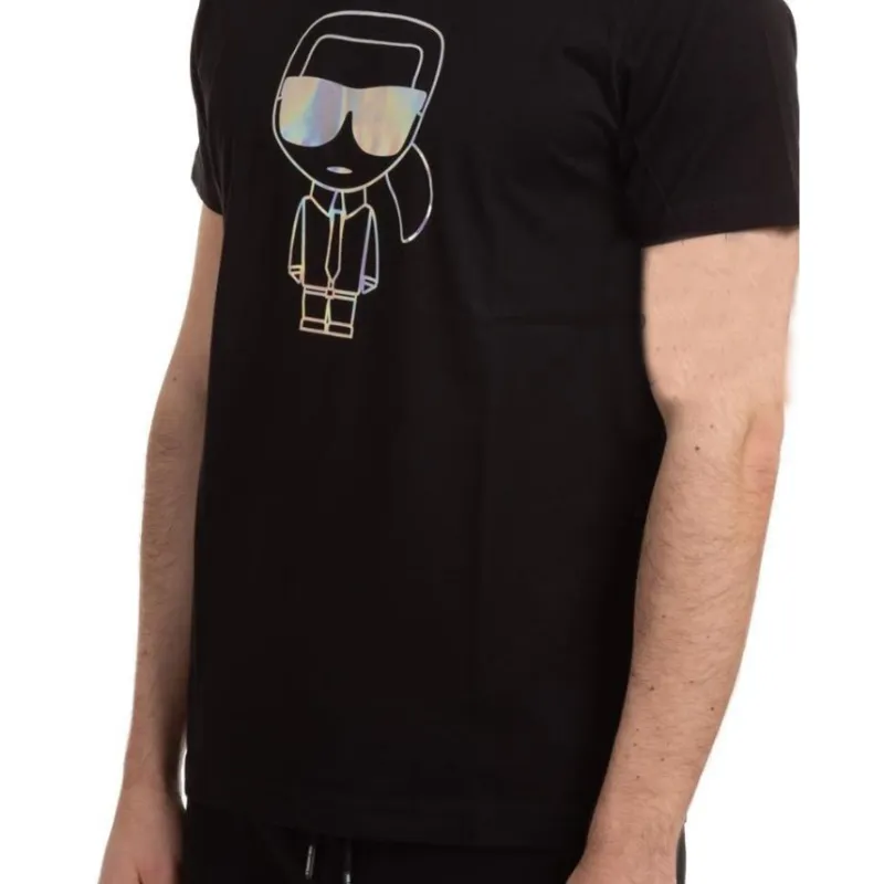 KARL LAGERFELD / Karl Lagerfeld Jeans T Shirts Men Black-5